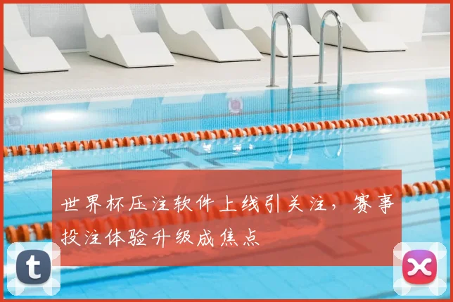 世界杯压注软件上线引关注，赛事投注体验升级成焦点
