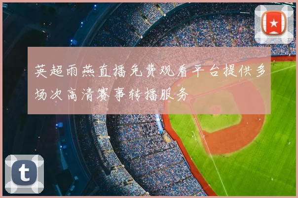 英超雨燕直播免费观看平台提供多场次高清赛事转播服务